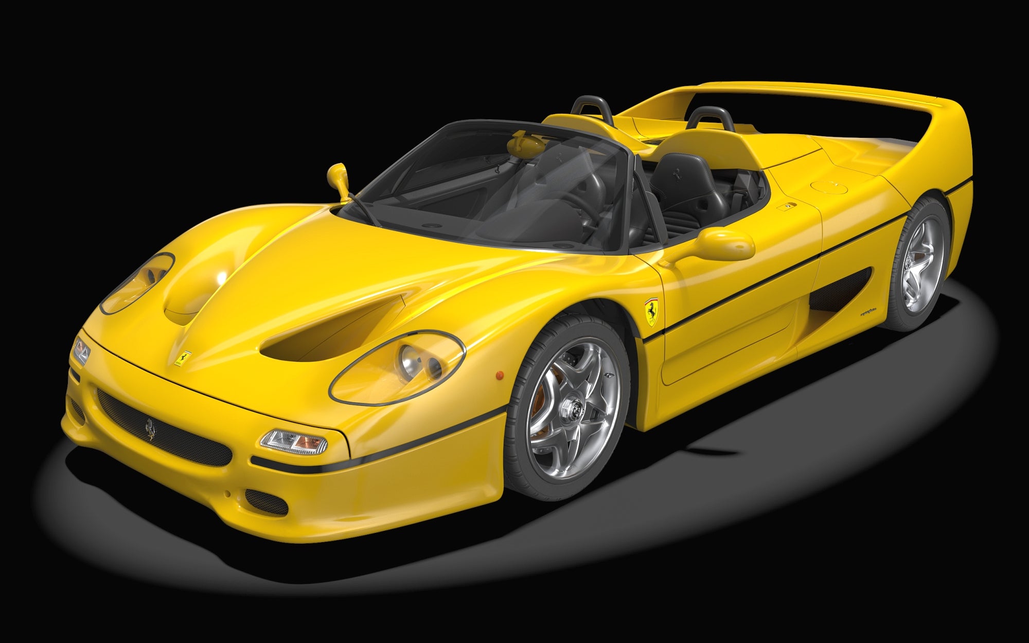 POCHER Ferrari F50 - Modena Yellow 1:8