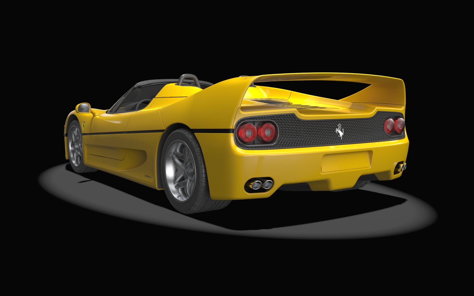 POCHER Ferrari F50 - Modena Yellow 1:8