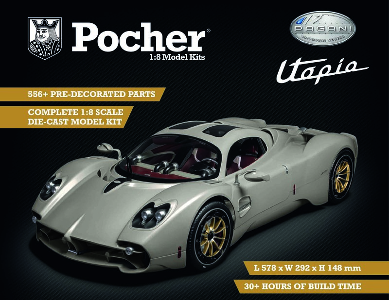 POCHER Pagani Utopia Maßstab 1:8