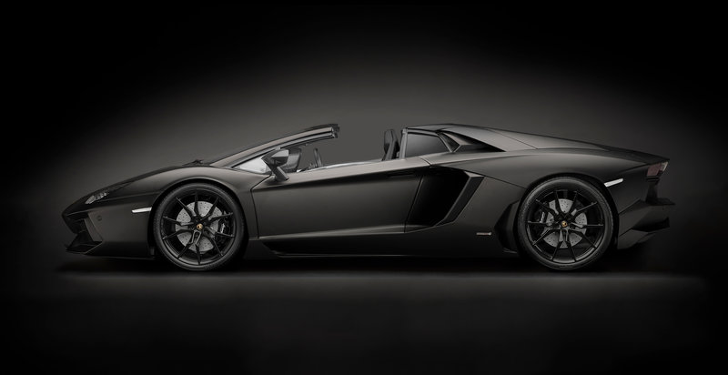 POCHER Lamborghini Aventador LP700-4 Roadster Nero Nemesis