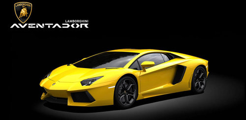 POCHER Lamborghini Aventador LP700-4 Giallo Orion 1:8