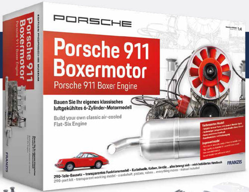 Porsche FLAT-SIX BOXER ENGINE 1/4 - new version