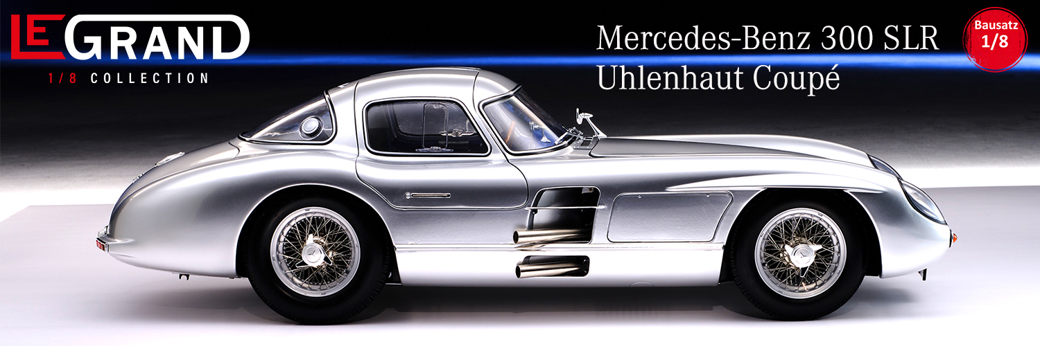 LEGRAND 1/8 Mercedes 300 SLR Uhlenhaut CoupÃ© - 